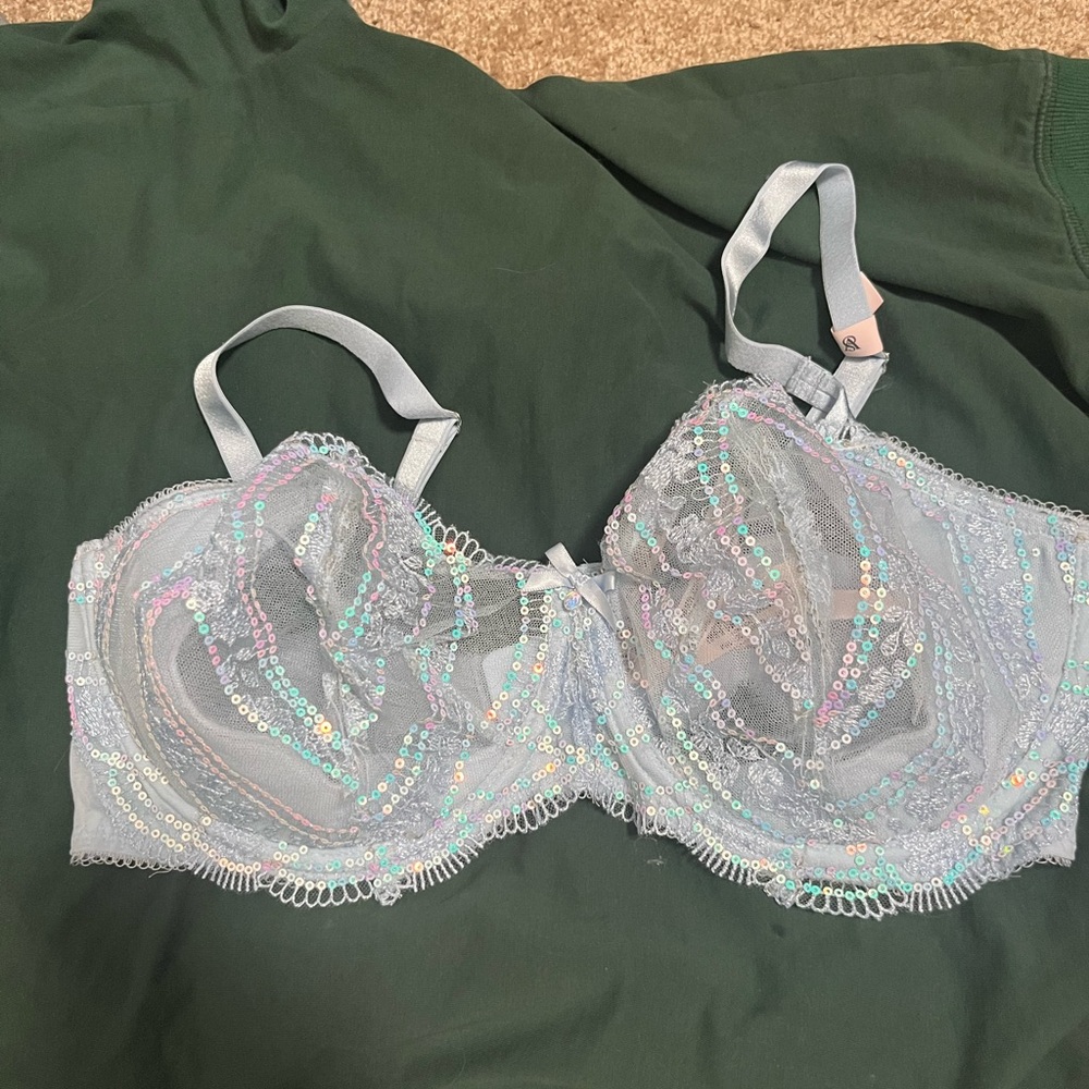 NWT Wicked Iridescent Unlined Balconette Bra